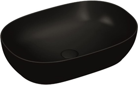 Vitra Tezgahüstü Lavabo Outline 60 cm Mat Siyah 5995B483-0016